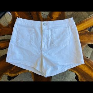 Abercrombie & Fitch High waisted jean shorts